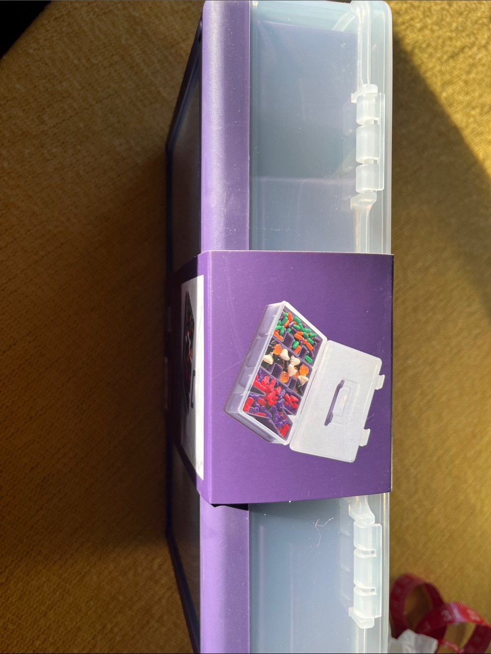 CWC Wickedly Cute Snack Box - Purple & Clear - Picture 3 of 4